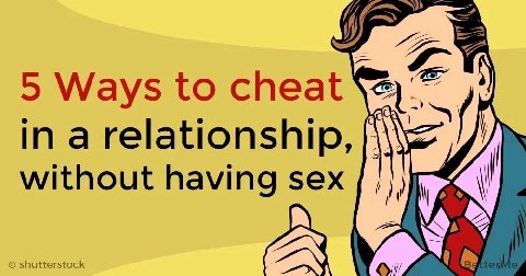 5 Ways to cheat in a relationship, without having sex shutterstoc