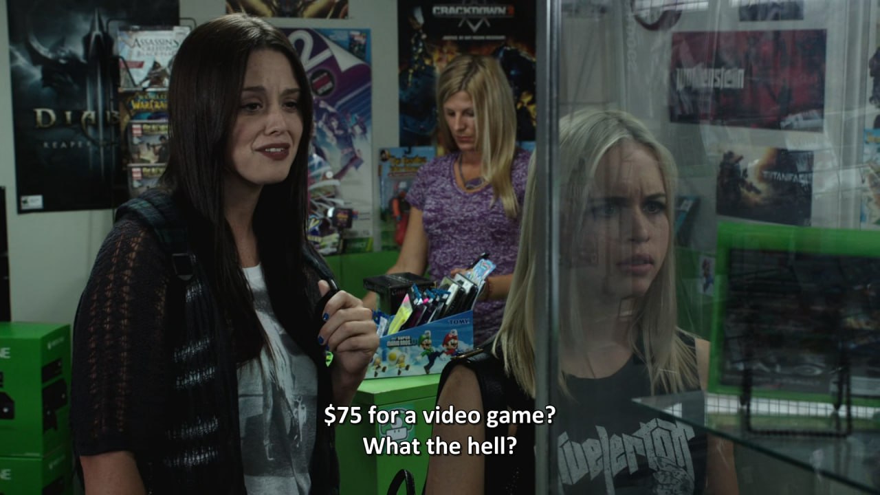 $75 for a video game? What the hell?