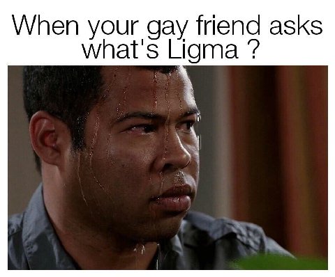 When your gay friend asks what's Нога