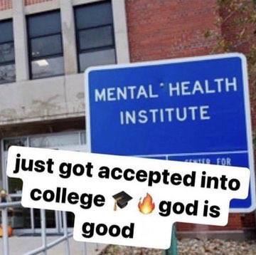 just got accepted into COllege Agodis good