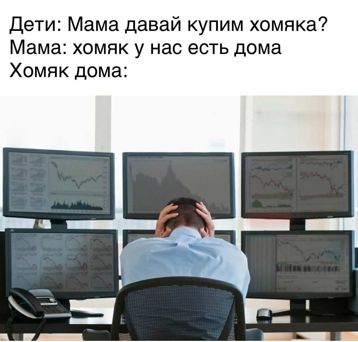 Дети: Мама давай купим хомяка? Мама: хомяк у нас есть дома Хомяк дома: