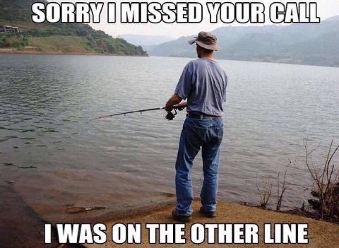 WAS ON THE OTHER LINE