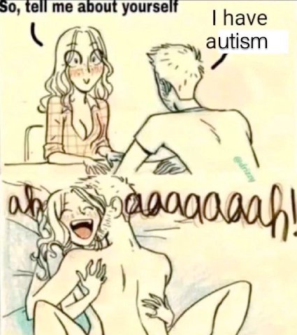 50, tell me about yourselt have autism