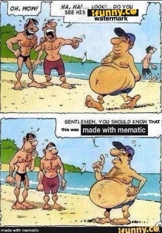 WOW! A НА!... LOOK!.. HIS you. ‘a 9 GENTLEMEN, YOU SHOULD KNOW THAT [made with this was паде мии mematic ‘1 made with mematic ППУ.