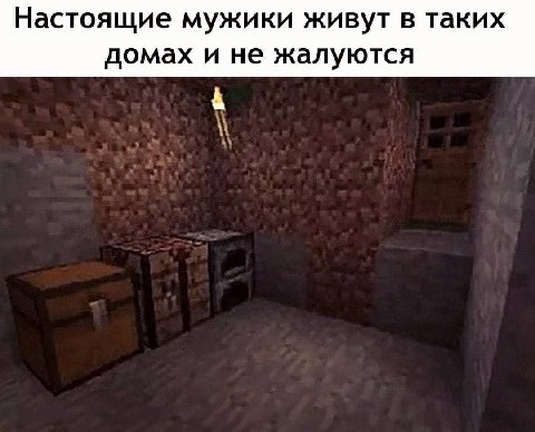Настоящие мужики живут в таких домах и не жалуются