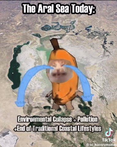 gir <= Fishing industry) я Cotton Farmers ihe 'Aral Зва Тодау: о Environmental Collapse +Pollution®, “wat.