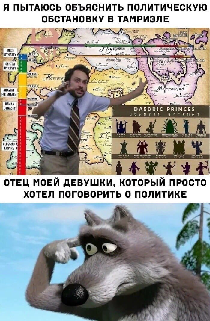 Я ПЫТАЮСЬ ОБЪЯСНИТЬ ПОЛИТИЧЕСКУЮ ОБСТАНОВКУ В ТАМРИЭЛЕ 4 MEDE DYNASTY 20) 3233] И DYNASTY EPTIM Femme 4307... orrow POTENTATE 1£ 2920 reuan 2703 DYNASTY DAEDRIC PRINCES 23 2323 19 VEE ALESSIAN Sal О у