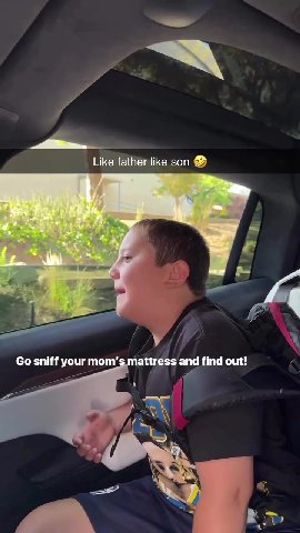 Go sniff yourmom’sm tress and ind out! /