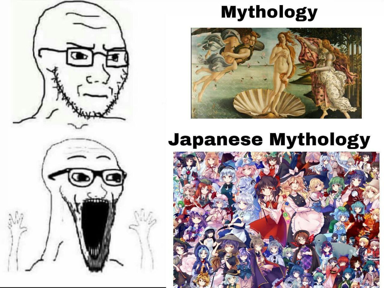 Mythology on Japanese Mythology