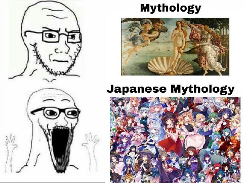 Mythology on Japanese Mythology