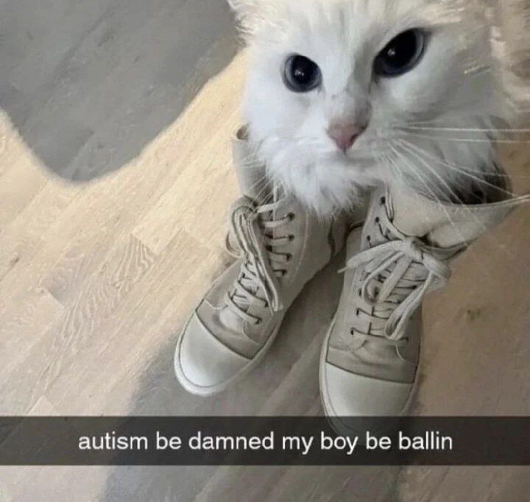 autism be damned my boy be ballin