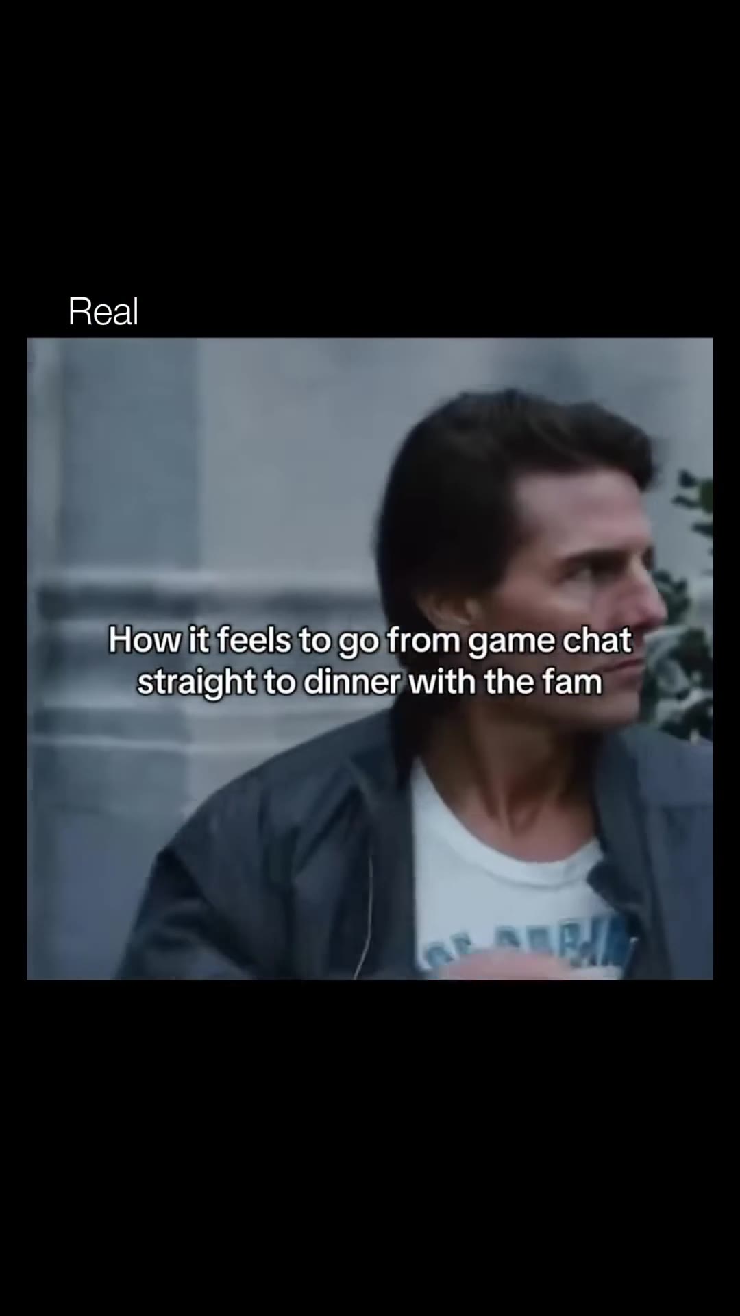 straightito dinner'with the fam _ Е . Howit feels to.go\from game chat <