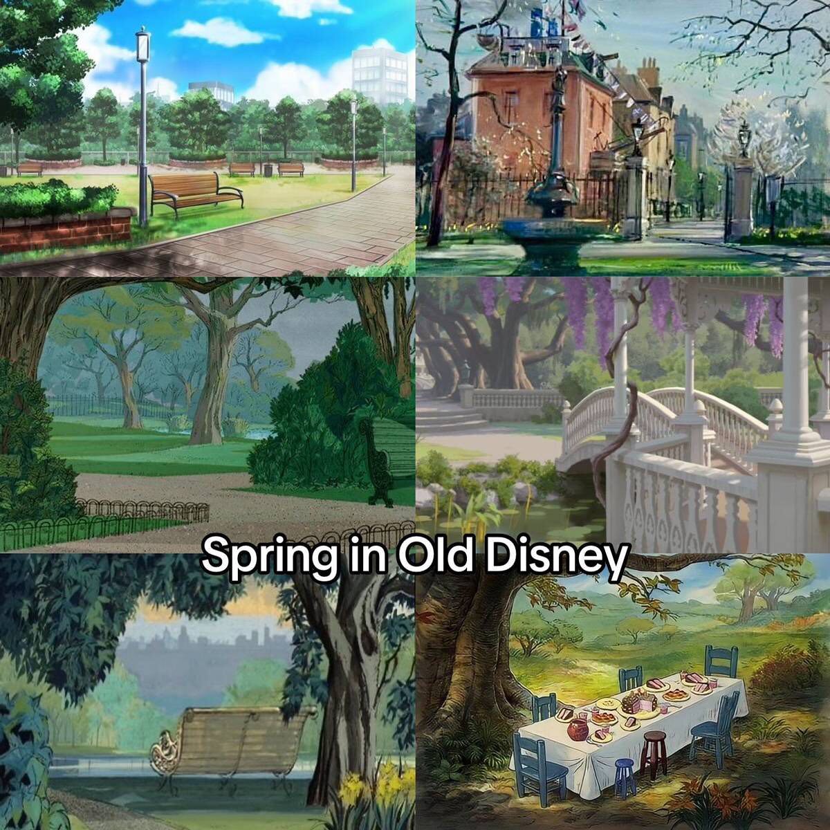 Spring in Old Disney