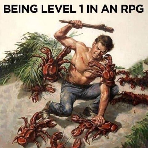 BEING IN AN RPG Я и