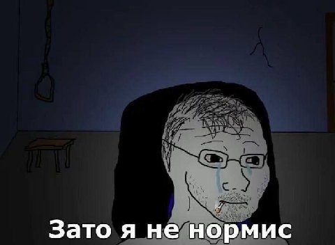 Зато я не нормис