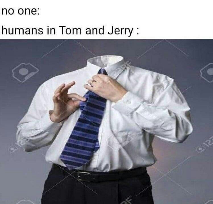 по one: humans in Tom and Jerry 4