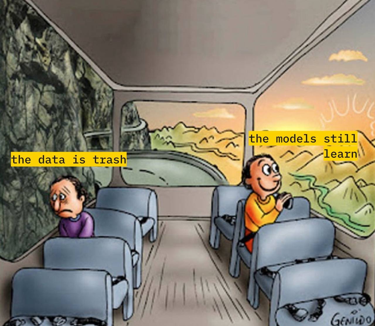 he data is trash