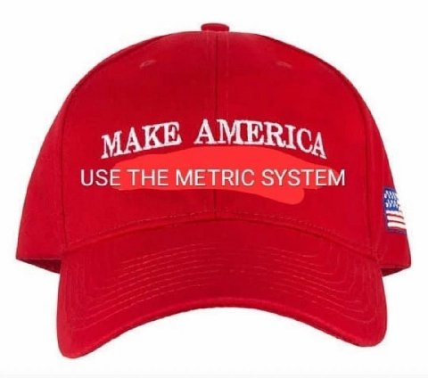 МАКЕ AMERIc A USE THE METRIC SYSTEM