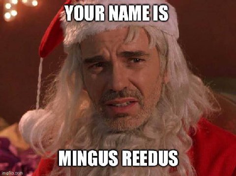 NAME MINGUS REEDUS