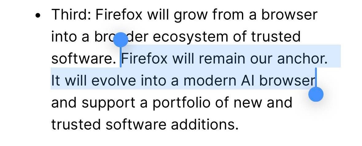 Mozilla has a new CEO. Firefox remains dead
