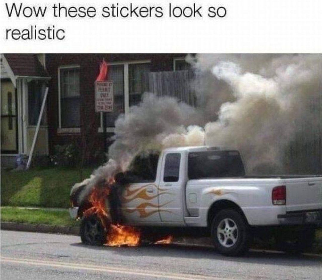 Wow these stickers look so realistic