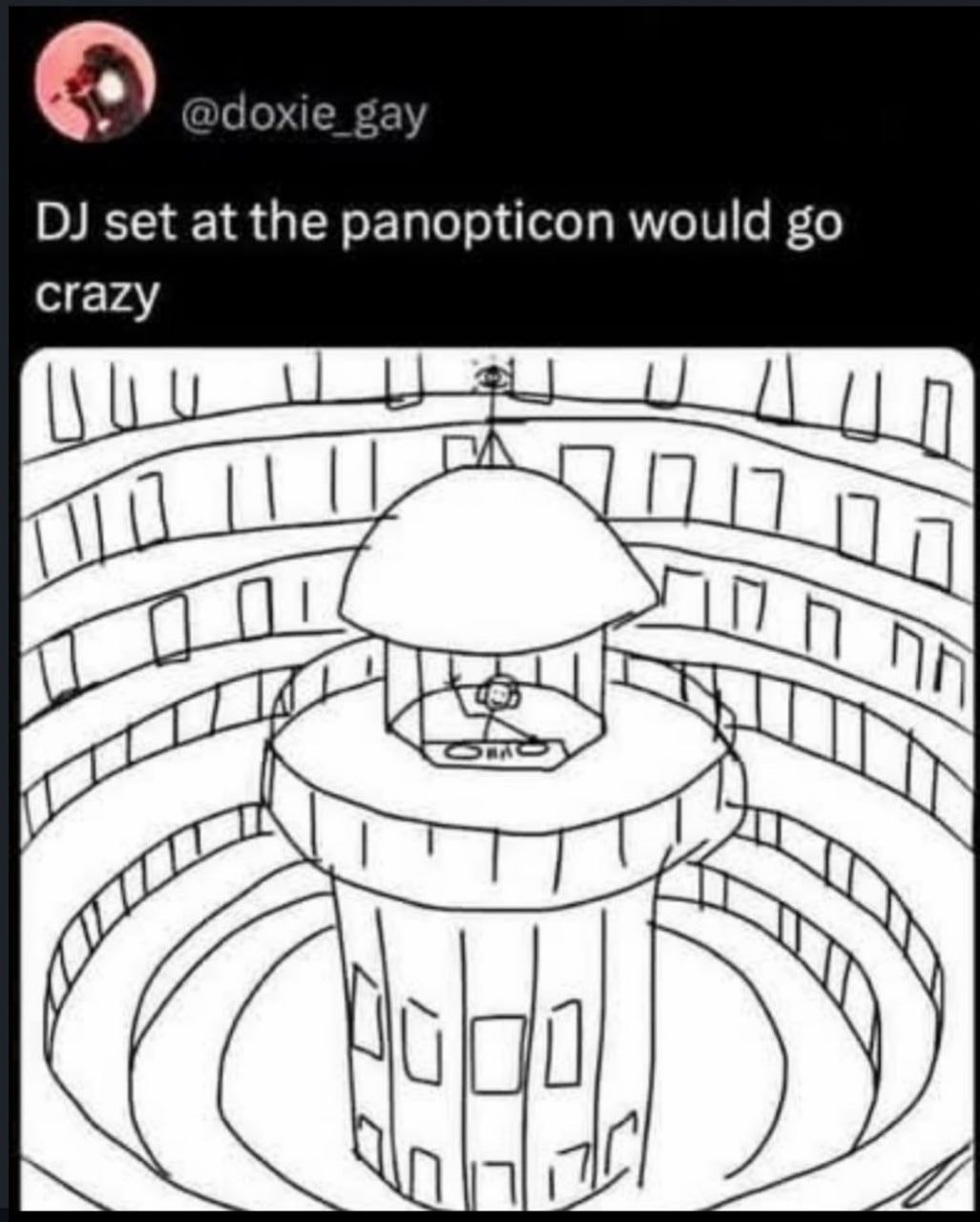 set at the panopticon would crazy