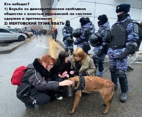 Кто победит? 1) Борьба за еское свободное общество с властью на системе сдержек и противовесов, 2) МЕНТОВСКИЙ ТУЗИКЕБАТЬ А“ и 2554 Я a 4