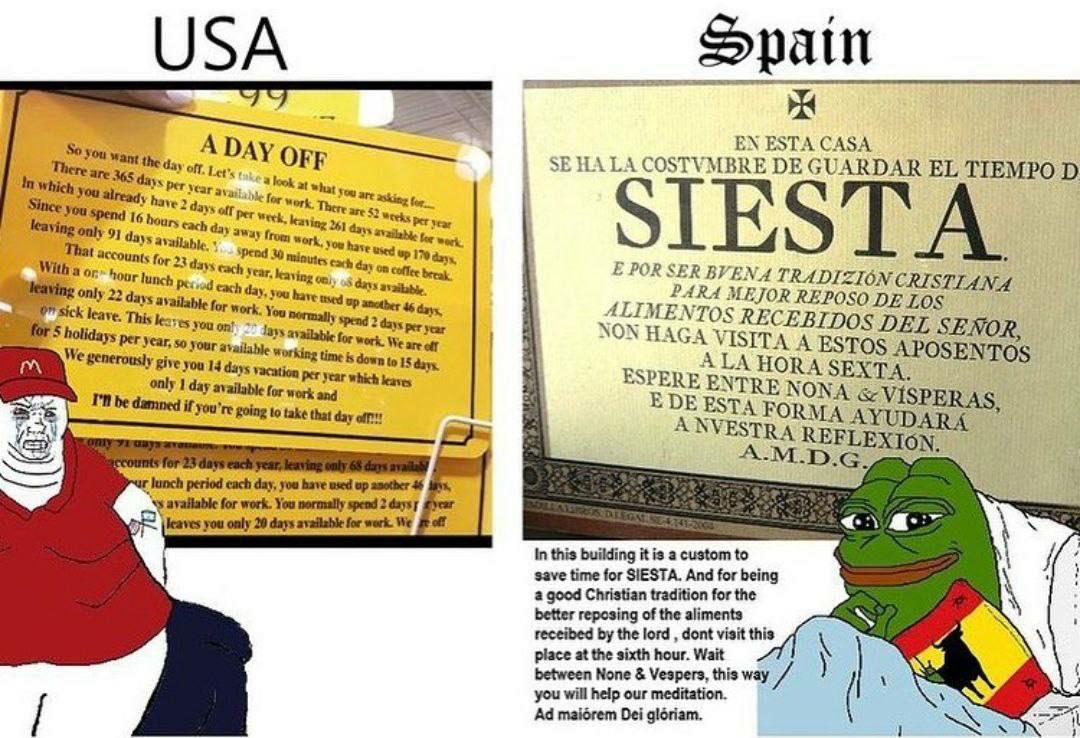 USA Spain ESTA CASA are 365 day off. DAY НА COSTVMBRE GUARDAR TIEMPO In which Уре avy You are spend 16 У days off for Work, Only 91 away 261 aay Pet That acco) You have used up fer work. ESTA for Cach