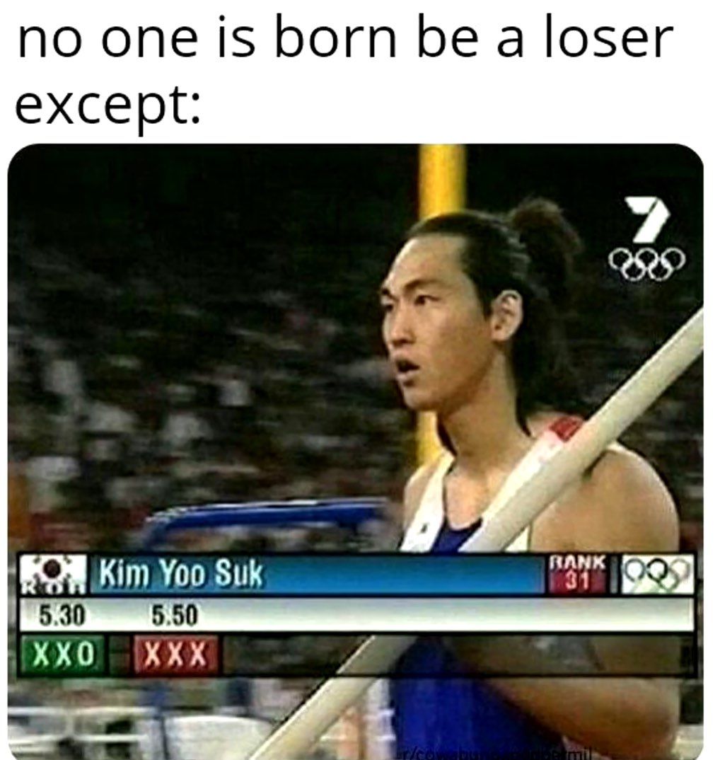 no one is born be a loser except Kim Yoo Suk 5.30 5.50 ХХО ХХХ