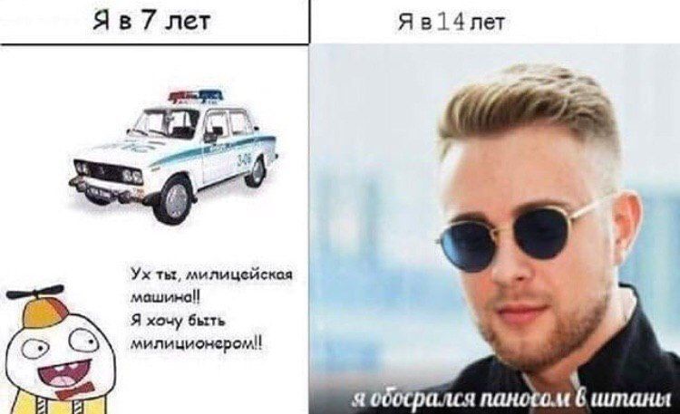 лет 4 лет he: “a ты, лилицейская Я хочу быть милиционером!! $57) 6 иипаны