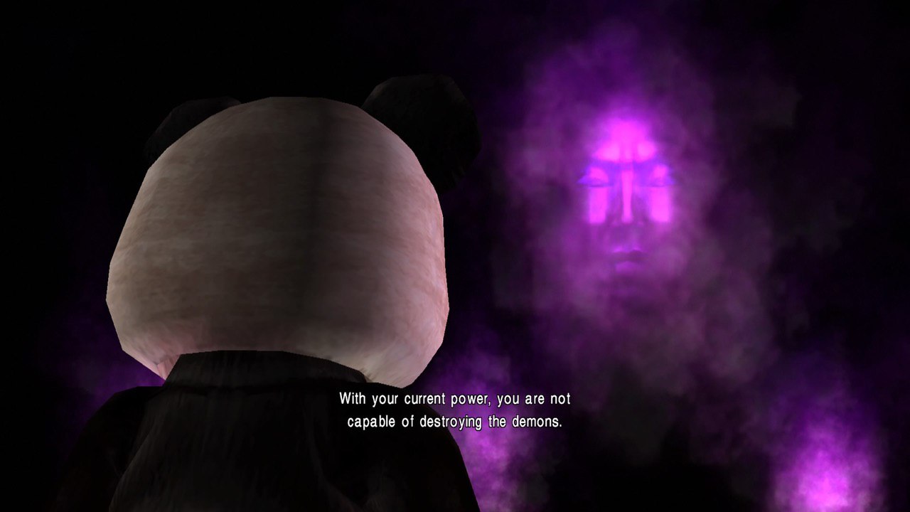 With your current power, you are not capable of destroying the demons.