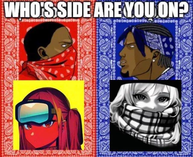 WHO'S:SIDE ARE.YOU ON? lea ate