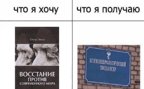 что я хочу что я получаю ВОССТАНИЕ ПРОТИВ СОВРЕМЕННОГО МИРА