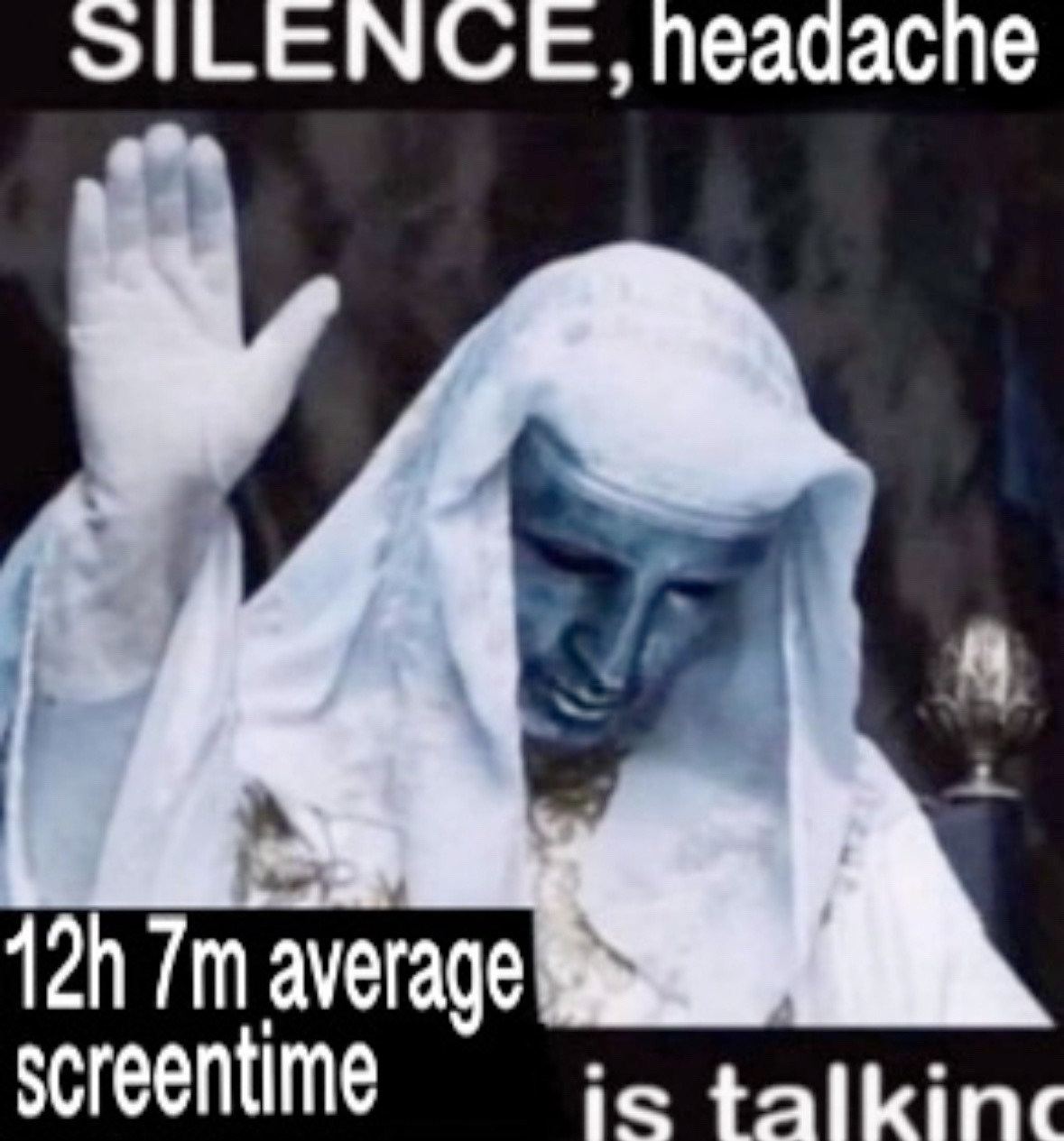 SILENCE, пеадаспе average screentime