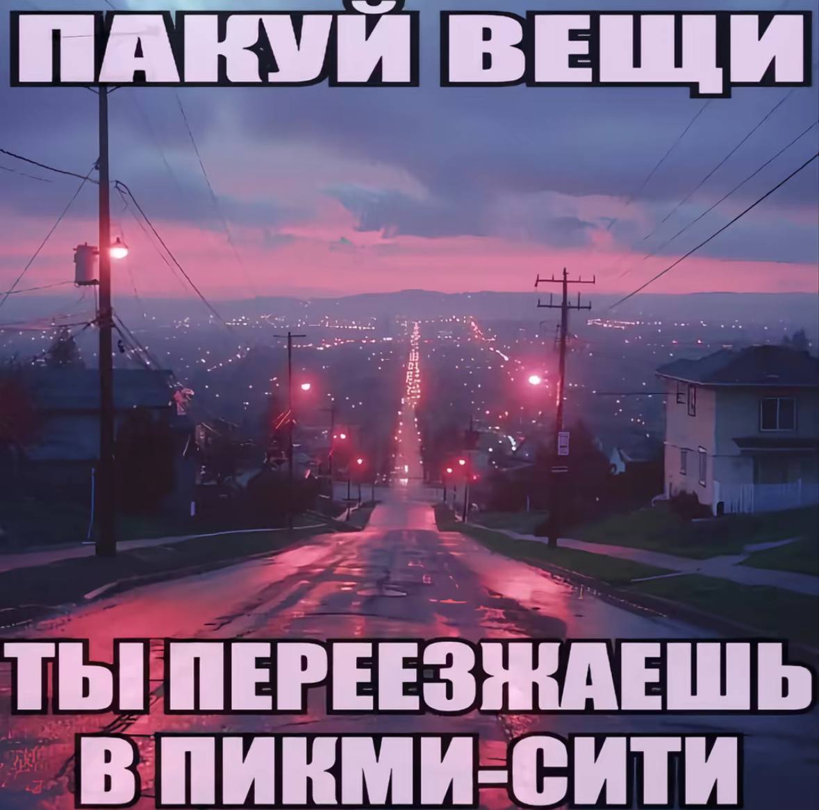 ПАКУЙ ВЕЩИ ТЫ ПЕРЕЕЗЖАЕШЬ В ПИКМИ-СИТИ