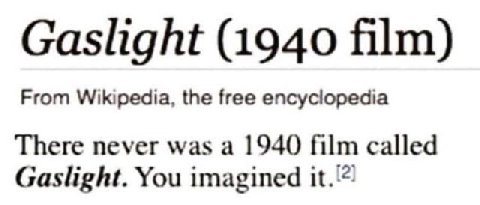 Gaslight (1940 From Wikipedia, the free encyclopedia There never was a 1940 film called Gaslight. You imagined