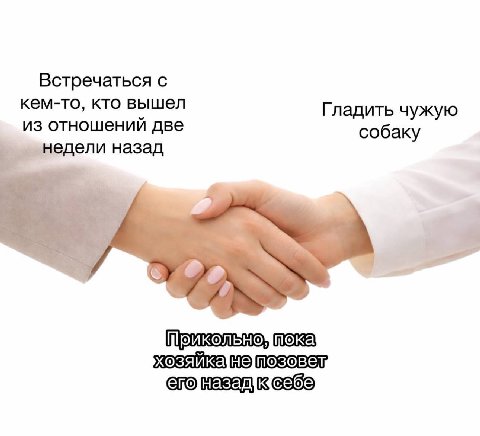 Встречаться с кем-то, кто вышел Гладить чужую из отношений две собаку недели назад