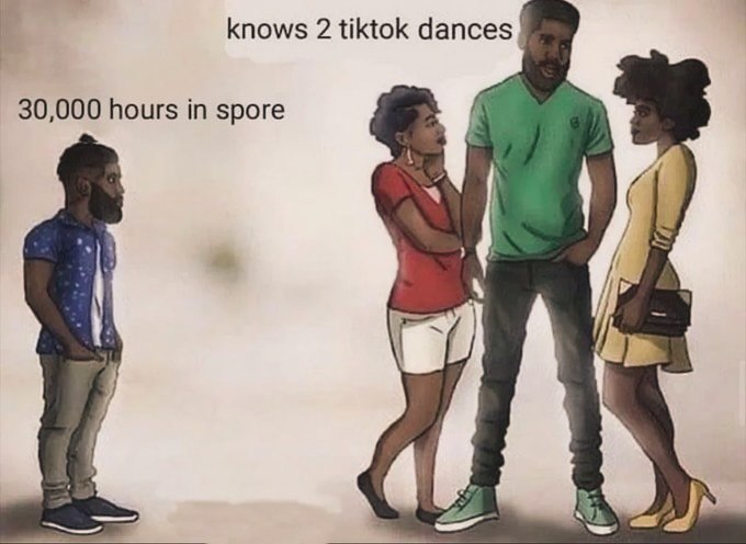 knows 2 tiktok дапсез 30,000 hours in spore