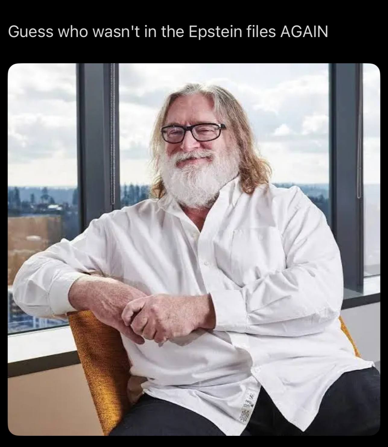 Guess who wasn't in the Epstein files AGAIN 4