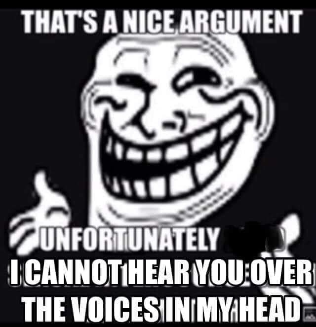 THAT'S А ARGUMENT OVER THE