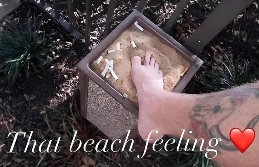 That beach