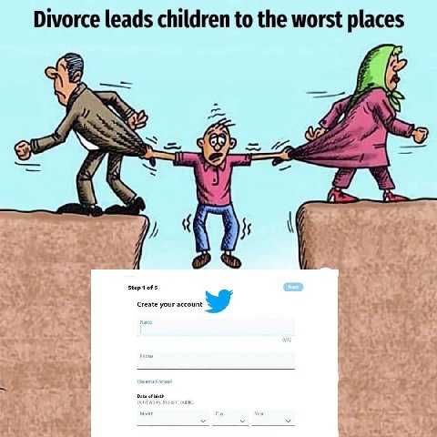 Divorce leads children to the worst places Step a publi Day ned