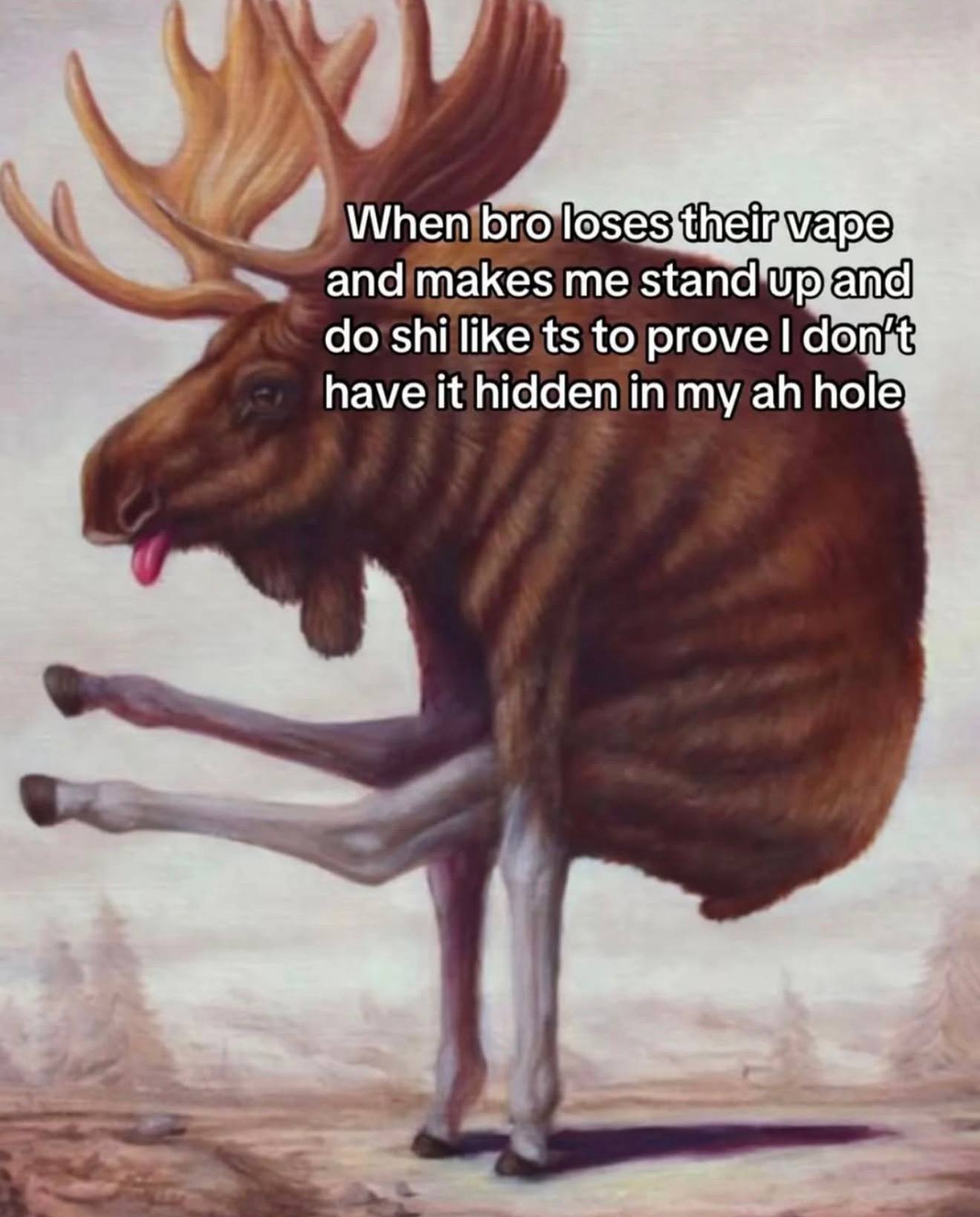 andimakes me stand'U to prove don have it hidden in my hole