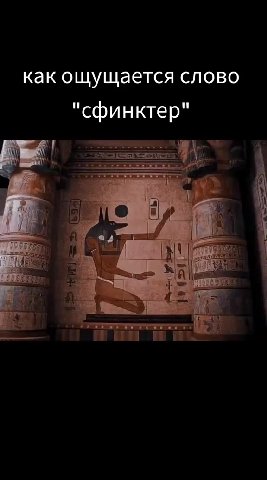 как ощущается слово "сфинктер"
