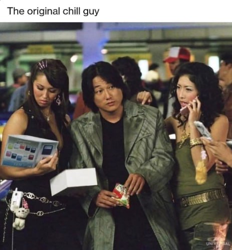 The original chill guy у a