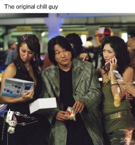 The original chill guy у a