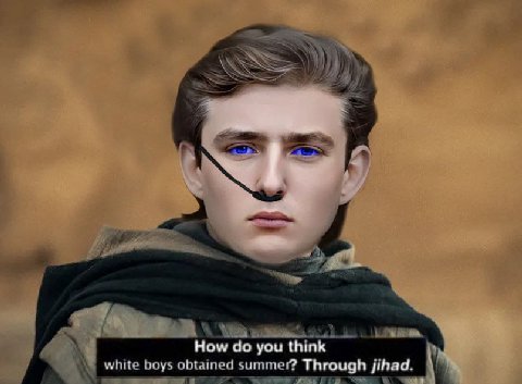 How до you white boys obtained summer? Through jihad