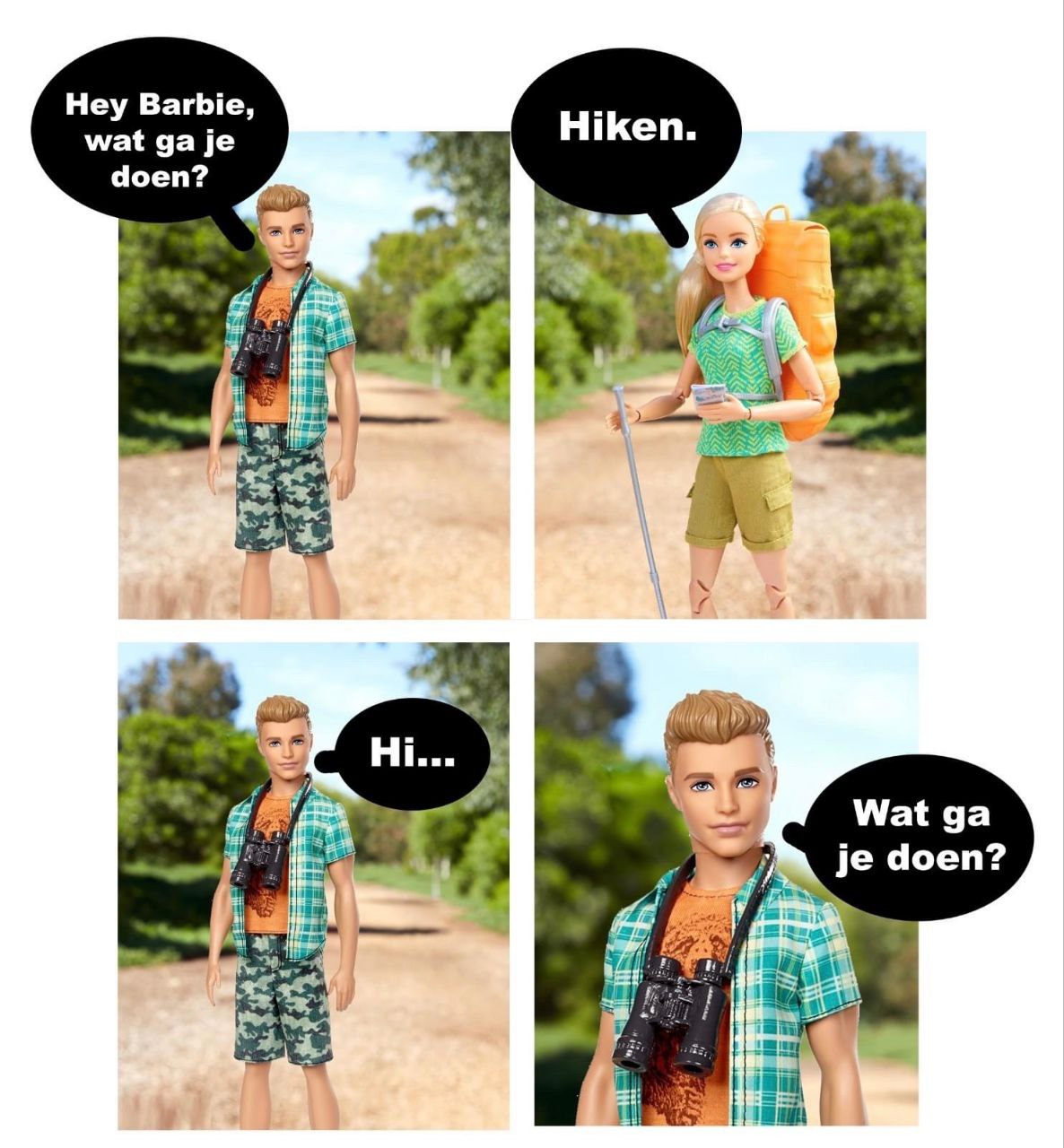 Hey Barbie, wat doen? 7 Ree Wat да 7 doen 1 imi и
