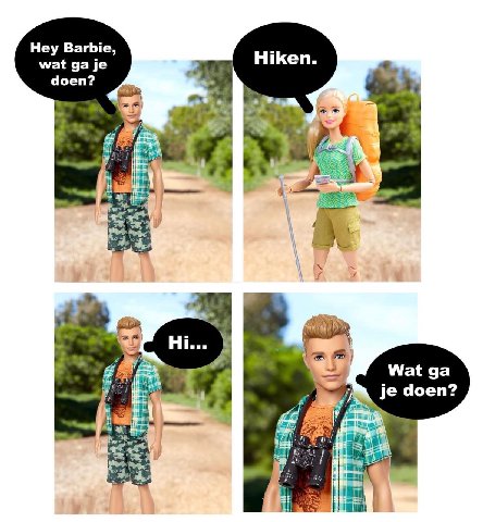 Hey Barbie, wat doen? 7 Ree Wat да 7 doen 1 imi и