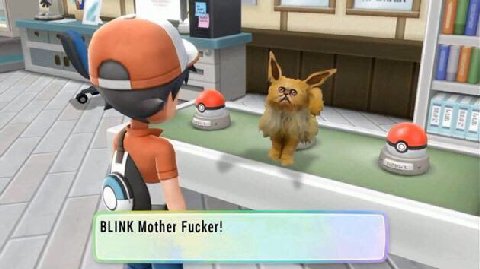 BLINK Mother Fucker!